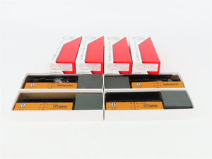LOT of 4 HO Scale Intermountain SFRD Santa Fe Refrigerator Cars Kits