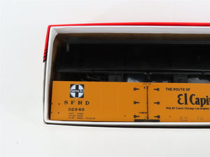 LOT of 4 HO Scale Intermountain SFRD Santa Fe Refrigerator Cars Kits