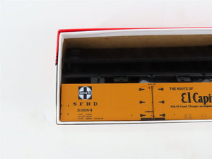 LOT of 4 HO Scale Intermountain SFRD Santa Fe Refrigerator Cars Kits
