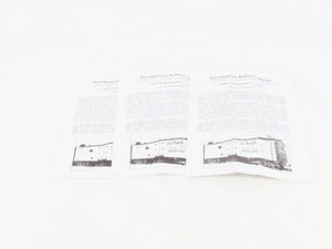 LOT of 3 HO Scale Intermountain SFRD Santa Fe Refrigerator Cars Kits