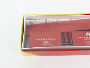LOT of 3 HO Scale Red Caboose PRR Pennsylvania X-29 Boxcars Kits