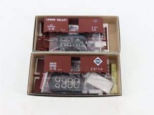 HO C&BT Shops Kit Anthracite Set #2 DL&W/LV/D&H/RDG/ERIE 40' Box Cars Set of 12