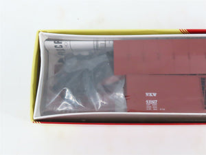 LOT of 3 HO Scale Red Caboose N&W Norfolk & Western 40' Boxcar Kits