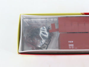 LOT of 3 HO Scale Red Caboose N&W Norfolk & Western 40' Boxcar Kits