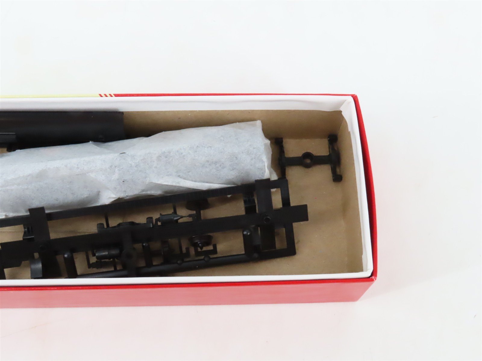 LOT of 4 HO Scale Red Caboose SCJX Gulf 10k Gal Tankcar Kits