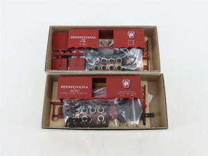 HO Scale C&BT Shops Kit PRR Pennsylvania Railroad 40' Box Cars Set of 6