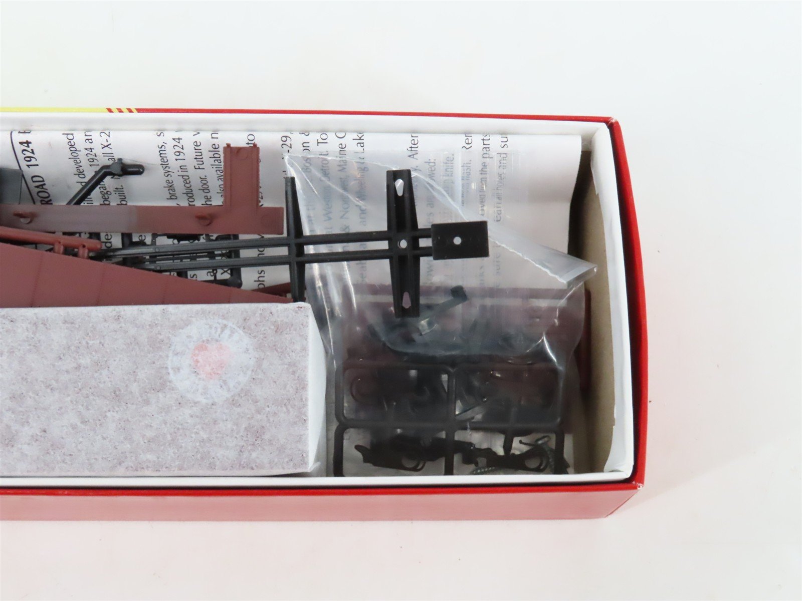 LOT of 3 HO Scale Red Caboose SAL Seaboard Air Line 40' Boxcar Kits