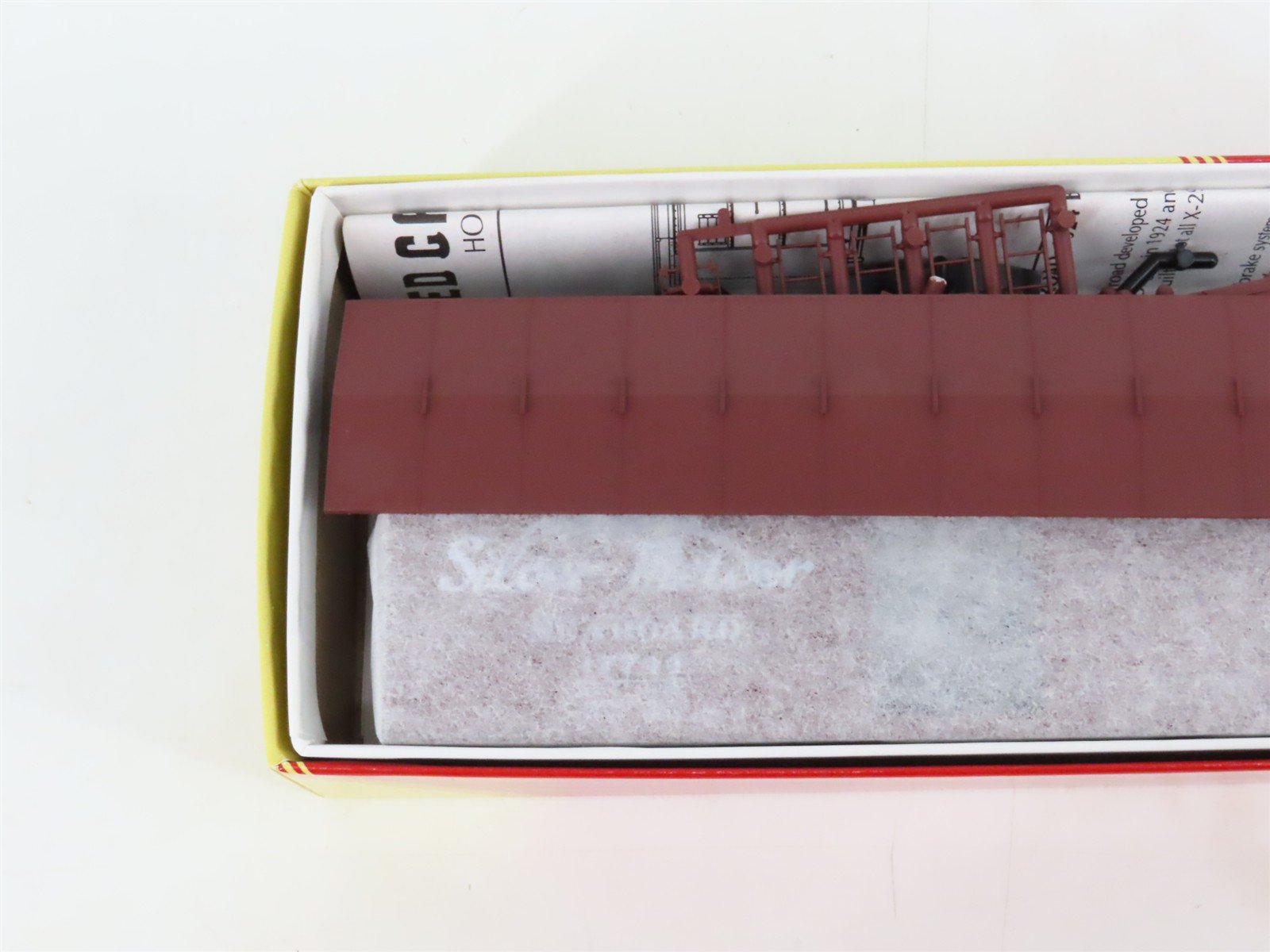 LOT of 3 HO Scale Red Caboose SAL Seaboard Air Line 40' Boxcar Kits