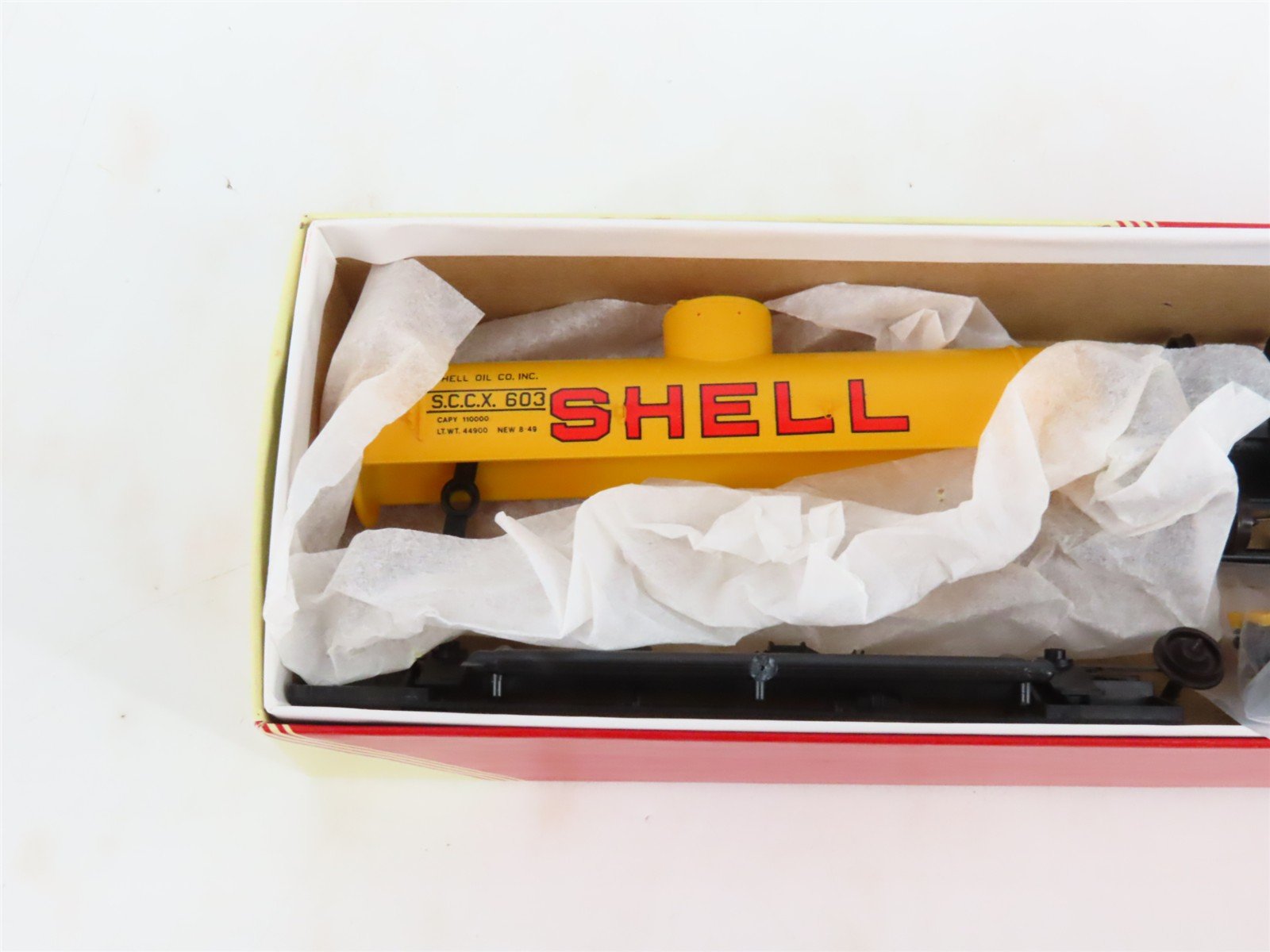 LOT of 3 HO Scale Red Caboose SCCX/UTOX Shell & Standard 10k Gal Tankcar Kits