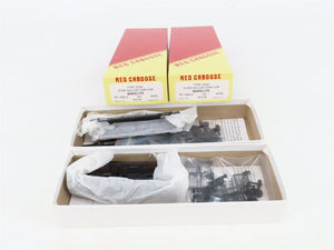 LOT of 2 HO Scale Red Caboose SHPX Bakelite Co 10k Gal Tankcar Kits