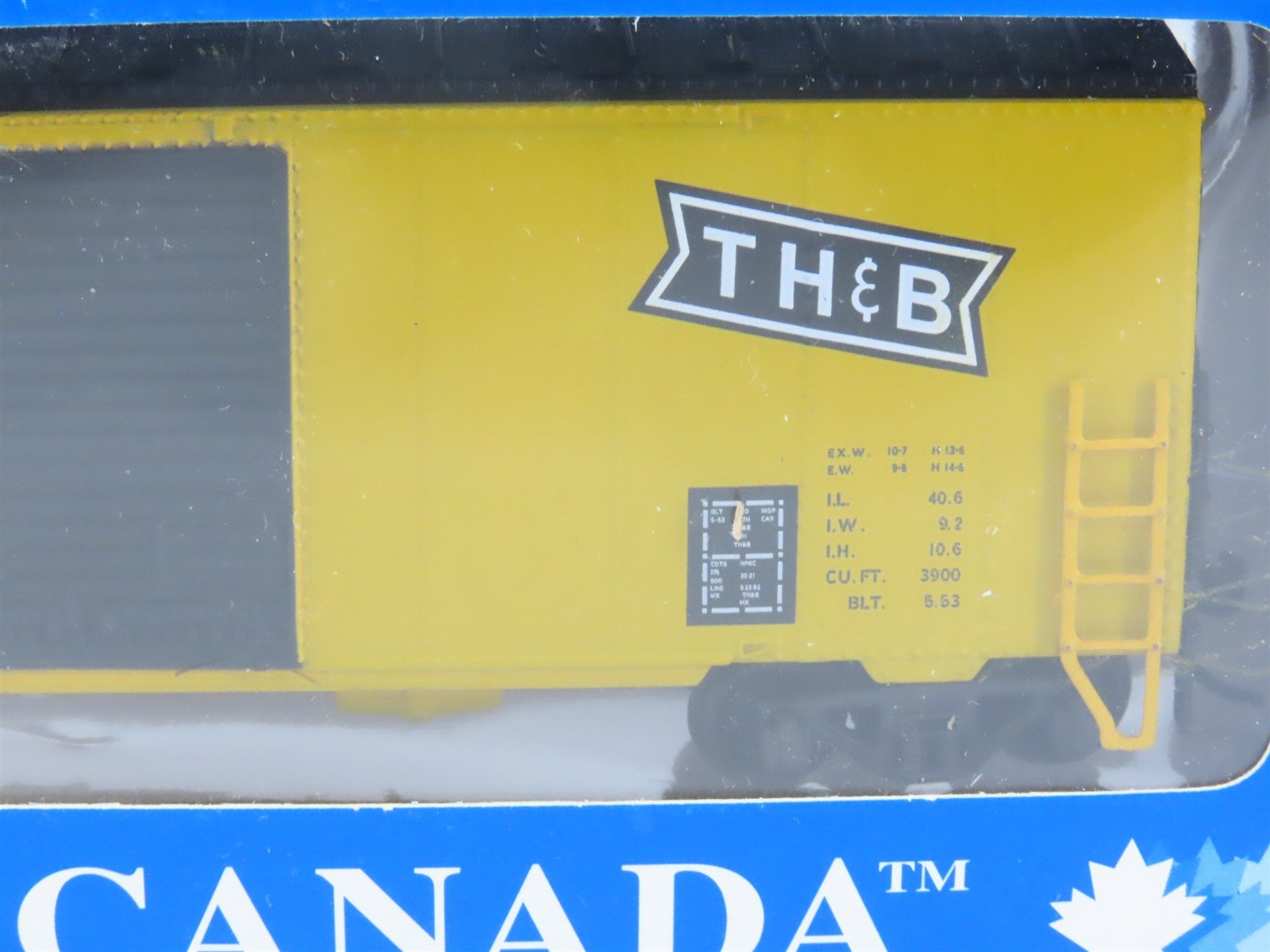 HO Trains Canada 1-2034/2035 TH&B Toronto Hamilton & Buffalo 40' Box Cars 2-Pack