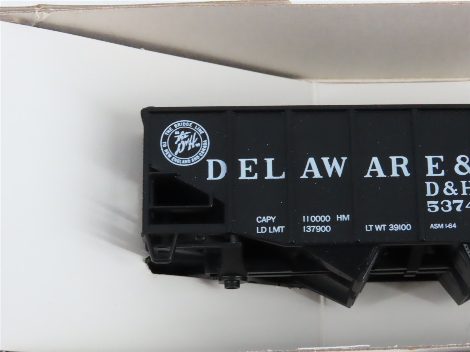 LOT of 5 HO Scale Stewart Kits D&H Delaware & Hudson 2-Bay & 3-Bay Open Hoppers