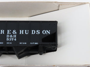 LOT of 5 HO Scale Stewart Kits D&H Delaware & Hudson 2-Bay & 3-Bay Open Hoppers