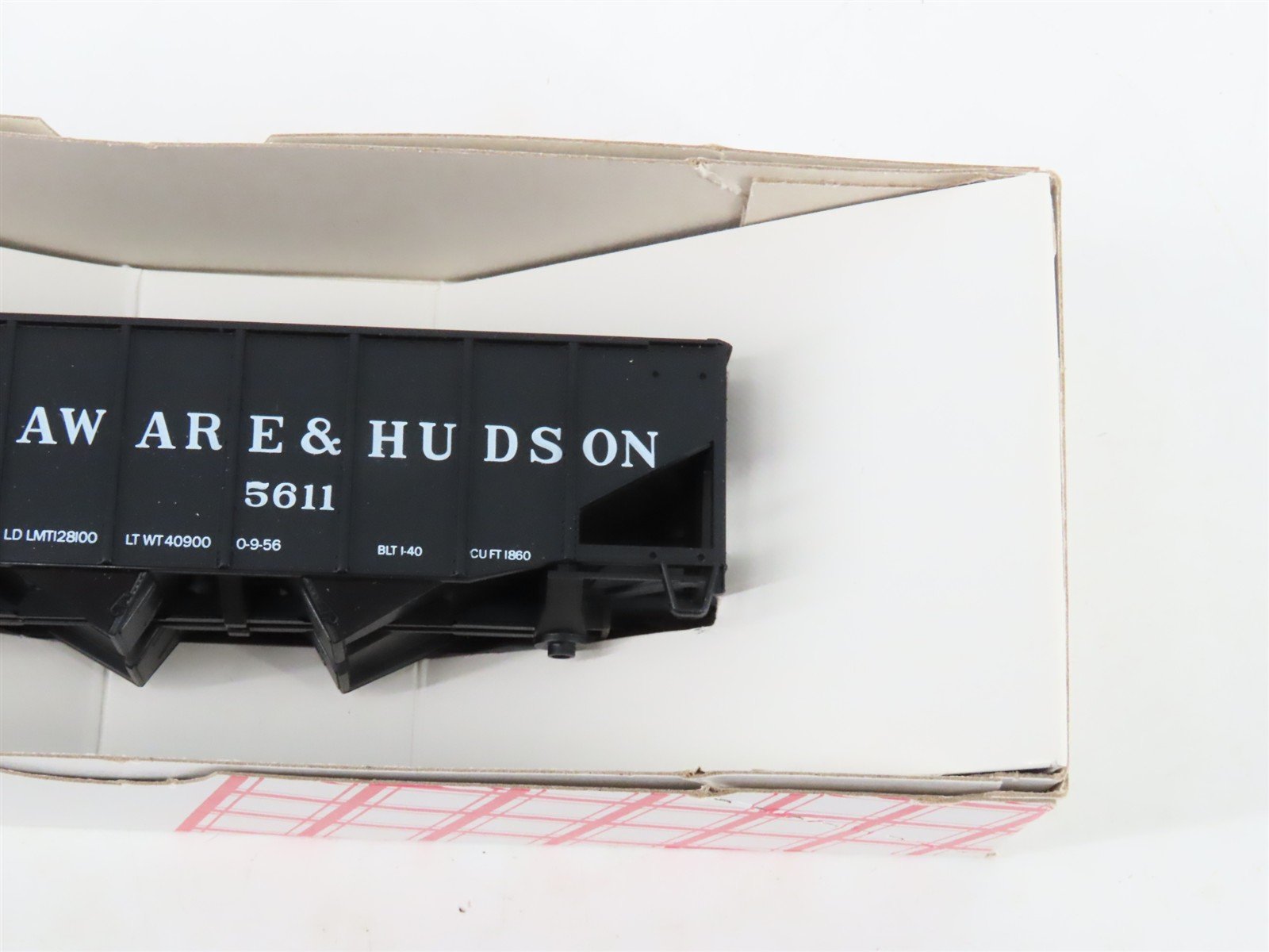 LOT of 5 HO Scale Stewart Kits D&H Delaware & Hudson 2-Bay & 3-Bay Open Hoppers