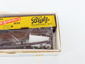 LOT of 4 HO Walthers Kits Blatz, Ballantine, & Genessee 40' Beer Reefers