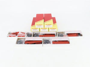 HO Red Caboose Kits RC-7026 PRR Pennsylvania Merchandise 40' X29 Box Cars 5-Pack