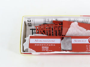HO Red Caboose Kits RC-7026 PRR Pennsylvania Merchandise 40' X29 Box Cars 5-Pack