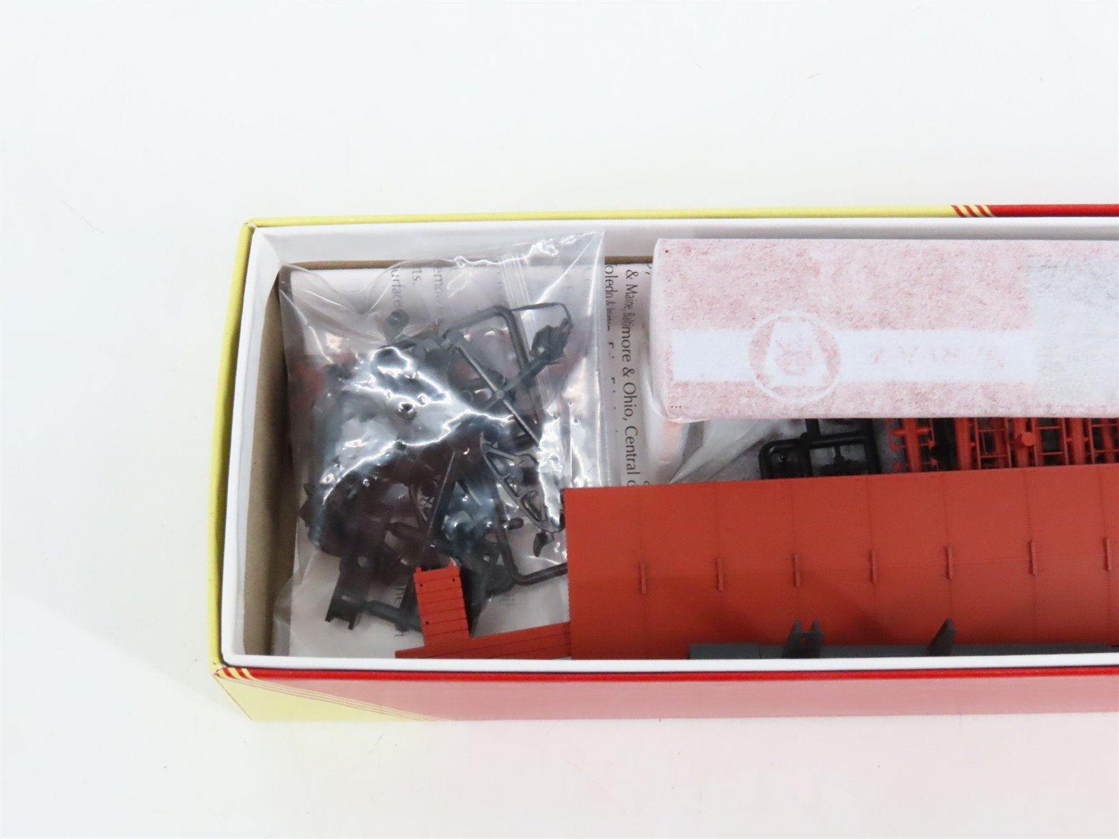 HO Red Caboose Kits RC-7026 PRR Pennsylvania Merchandise 40' X29 Box Cars 5-Pack