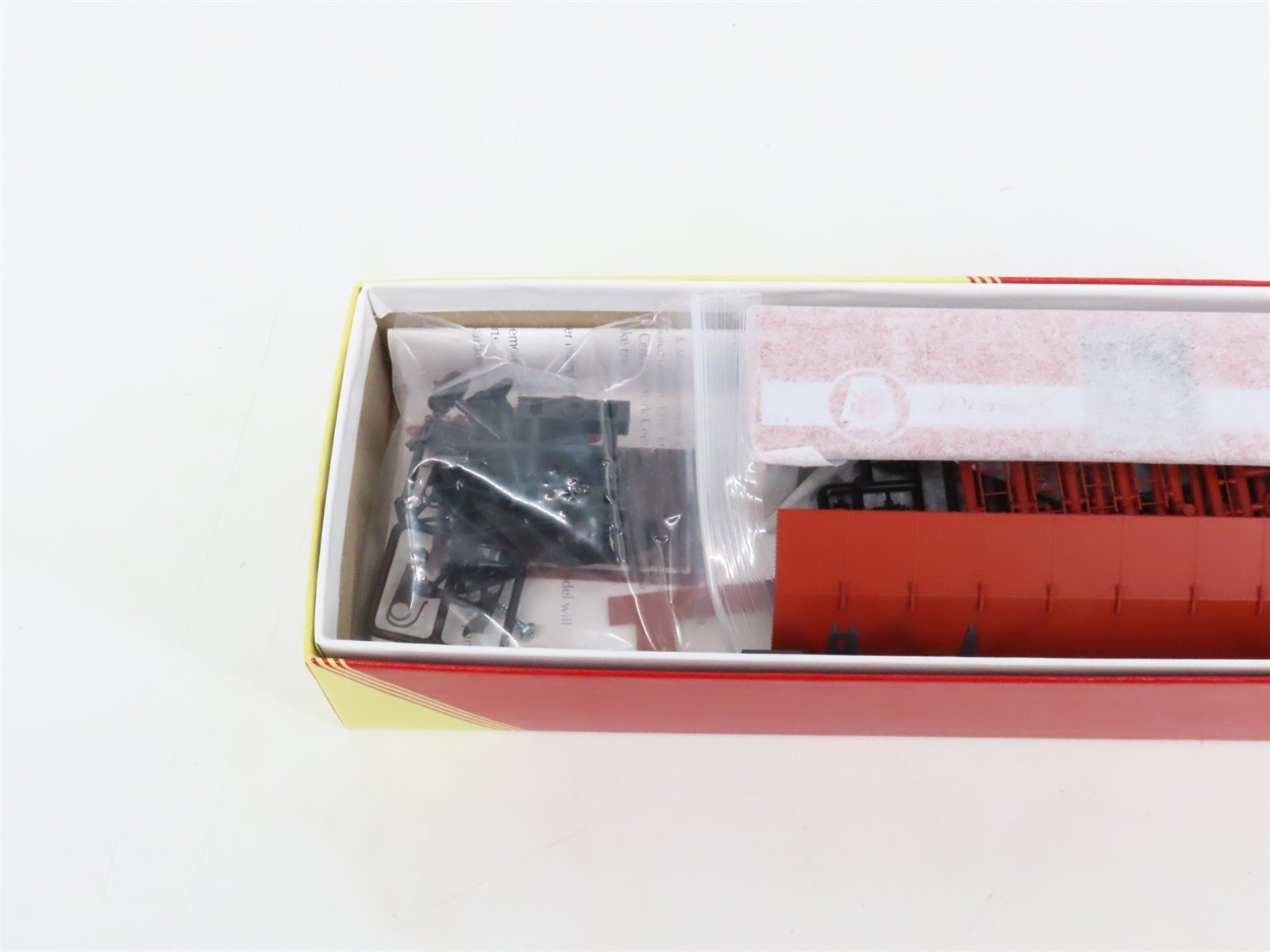 HO Red Caboose Kits RC-7026 PRR Pennsylvania Merchandise 40' X29 Box Cars 5-Pack