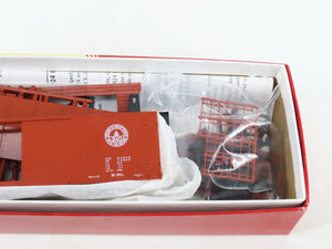 HO Scale Red Caboose Kits RC-7042 B&O Baltimore & Ohio 40' X29 Box Cars 4-Pack