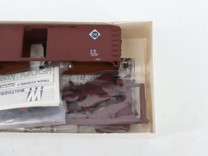 LOT of 7 HO Walthers Kits NYC, ERIE, B&M, B&O, CB&Q, SAL & PRR 40' Wood Box Cars