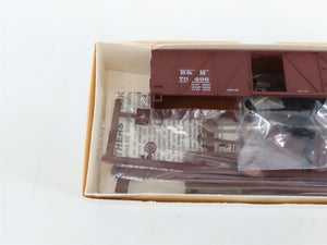 LOT of 7 HO Walthers Kits NYC, ERIE, B&M, B&O, CB&Q, SAL & PRR 40' Wood Box Cars