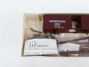 LOT of 7 HO Walthers Kits NYC, ERIE, B&M, B&O, CB&Q, SAL & PRR 40' Wood Box Cars