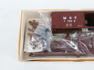 LOT of 7 HO Walthers Kits CN, WAG, T&P, WAB, MP, MKT & NP 40' Wood Box Cars