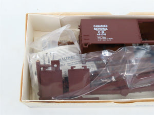 LOT of 7 HO Walthers Kits CN, WAG, T&P, WAB, MP, MKT & NP 40' Wood Box Cars