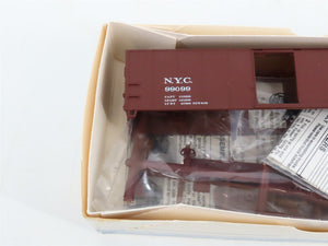 LOT of 6 HO Scale Walthers Kits PRR, NYC, B&O, NH & RDG 40' Steel Box Cars