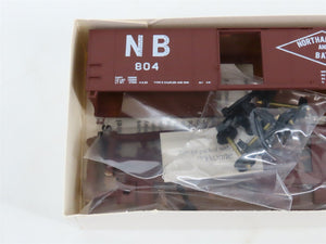 LOT of 6 HO Walthers Kits D&RGW, NP, N&B, SP&S, UP & NKP 40' Steel Box Cars