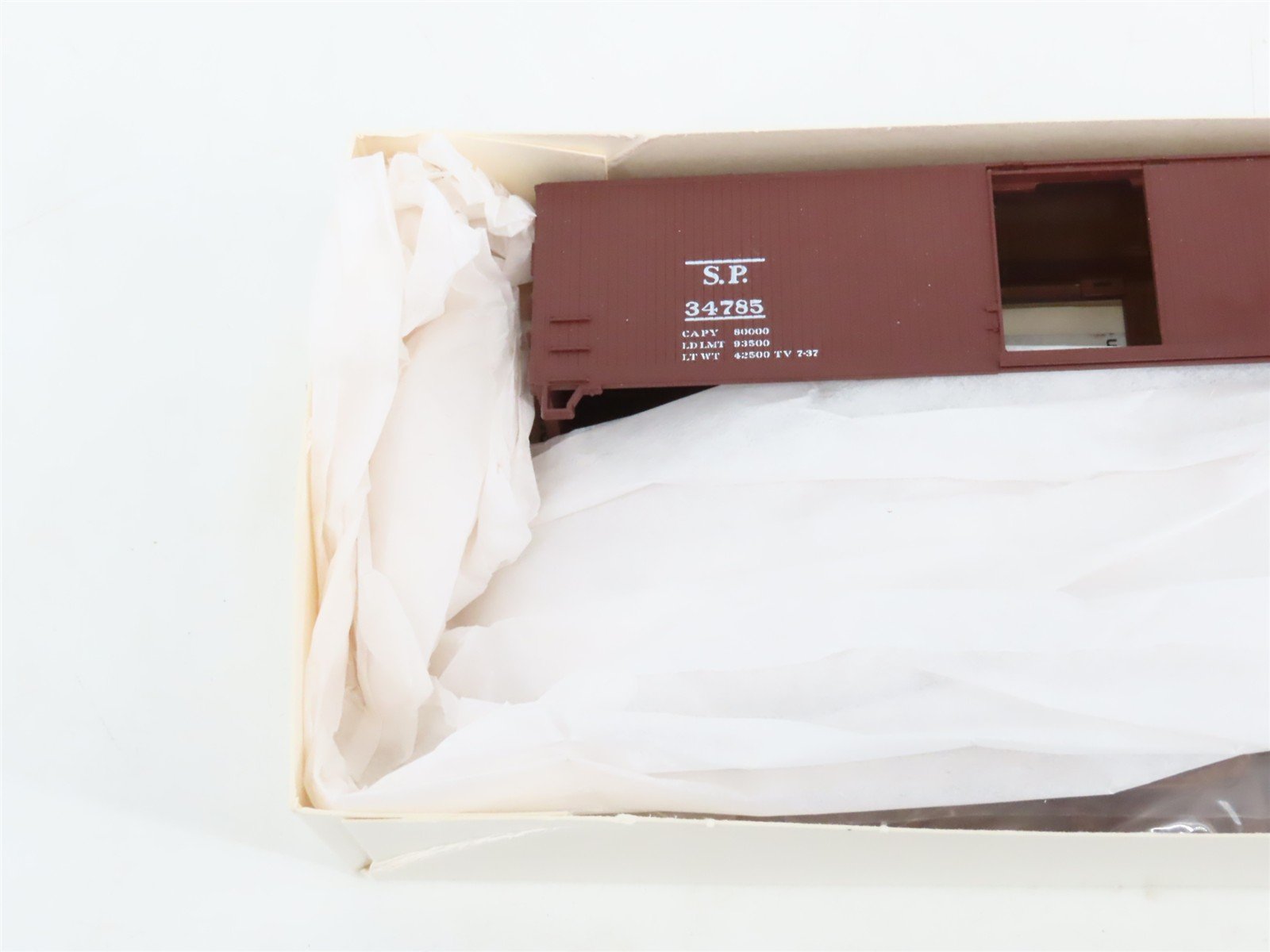 LOT of 7 HO Walthers Kits UP, MP, SP, M&StL, N&W, SSW & WAB 40' Wood Box Cars