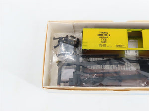 LOT of 7 HO Walthers Kits CMStP&P, D&RGW, TH&B, & SLSF 40' Wood Box Cars