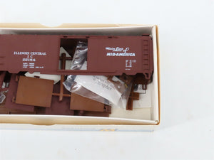 LOT of 6 HO Scale Walthers Kits UP, GN, ATSF & IC 40' PS-1 Steel Box Cars
