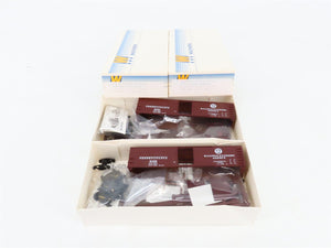 HO Scale Walthers/Wagon Customs Kits PRR Pennsylvania REA 40' Box Cars 2-Pack