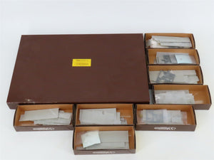 HO Westerfield Resin Kit #7598 Undecorated PRR Early XL MOW/Camp 8-Car Set