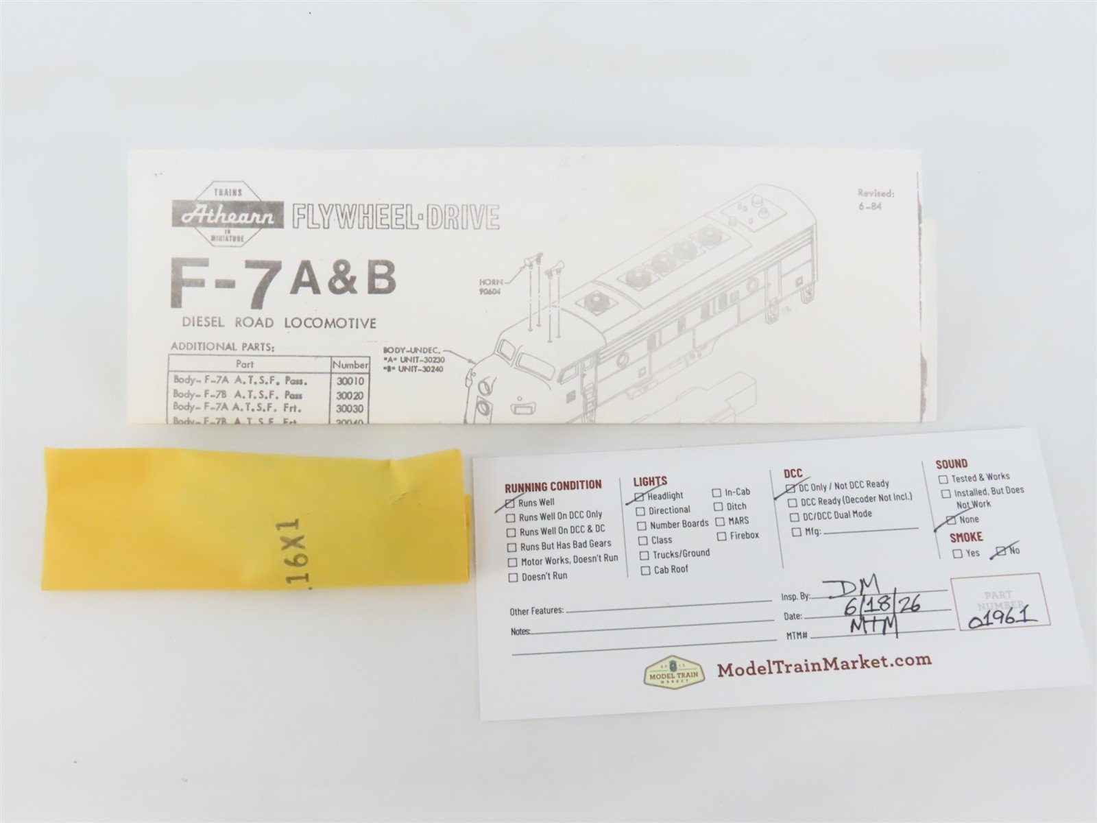 HO Scale Athearn 3241 SP Southern Pacific 