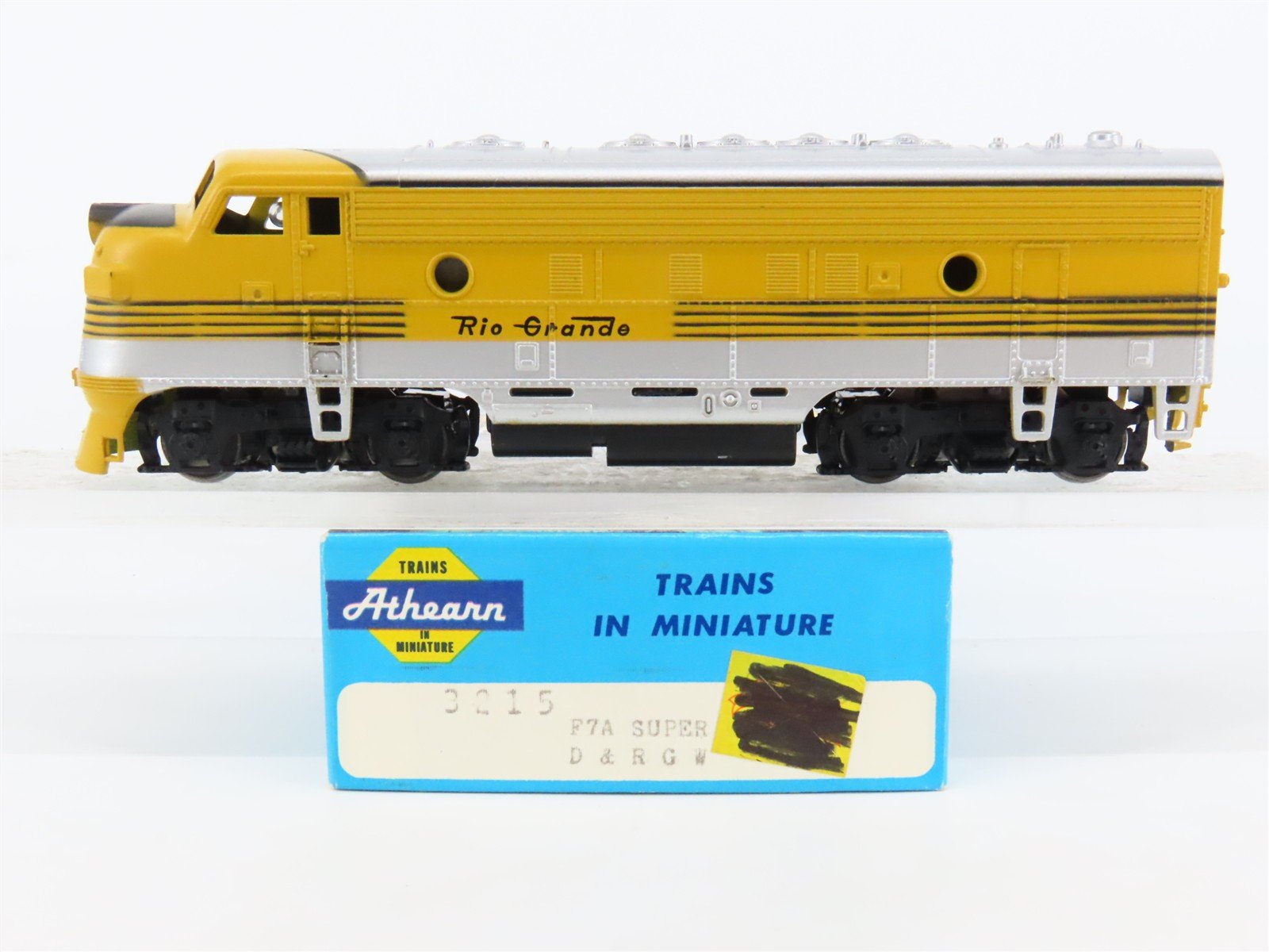 HO Scale Athearn 3215 D&RGW Rio Grande EMD F7A Diesel Locomotive No#