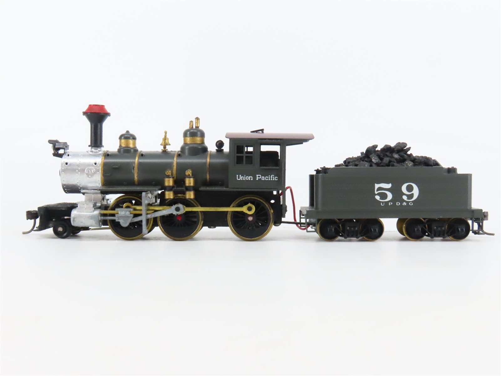 HO Scale Roundhouse UP Union Pacific 2-6-0 Steam Locomotive #59 - Custom