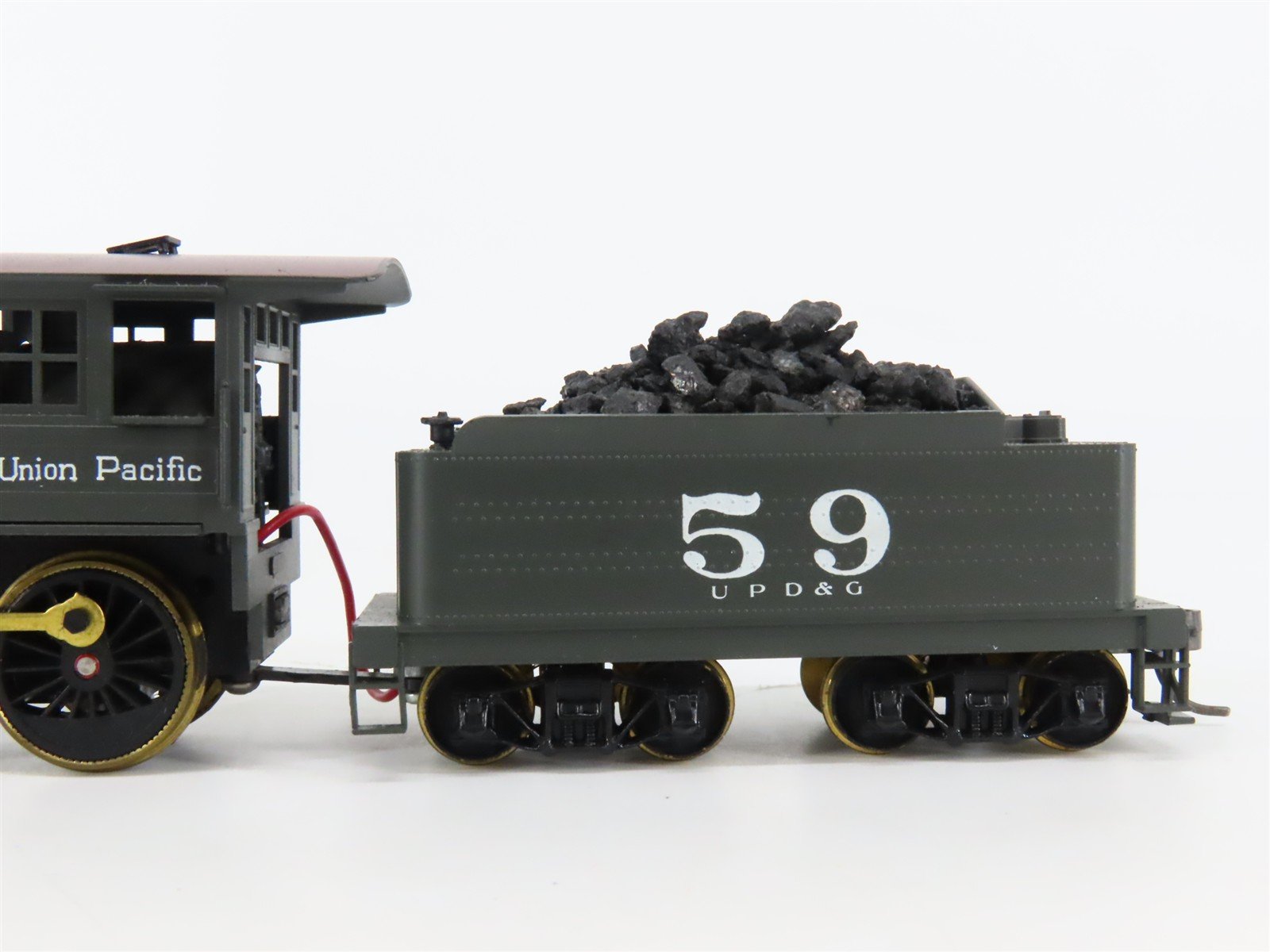 HO Scale Roundhouse UP Union Pacific 2-6-0 Steam Locomotive #59 - Custom