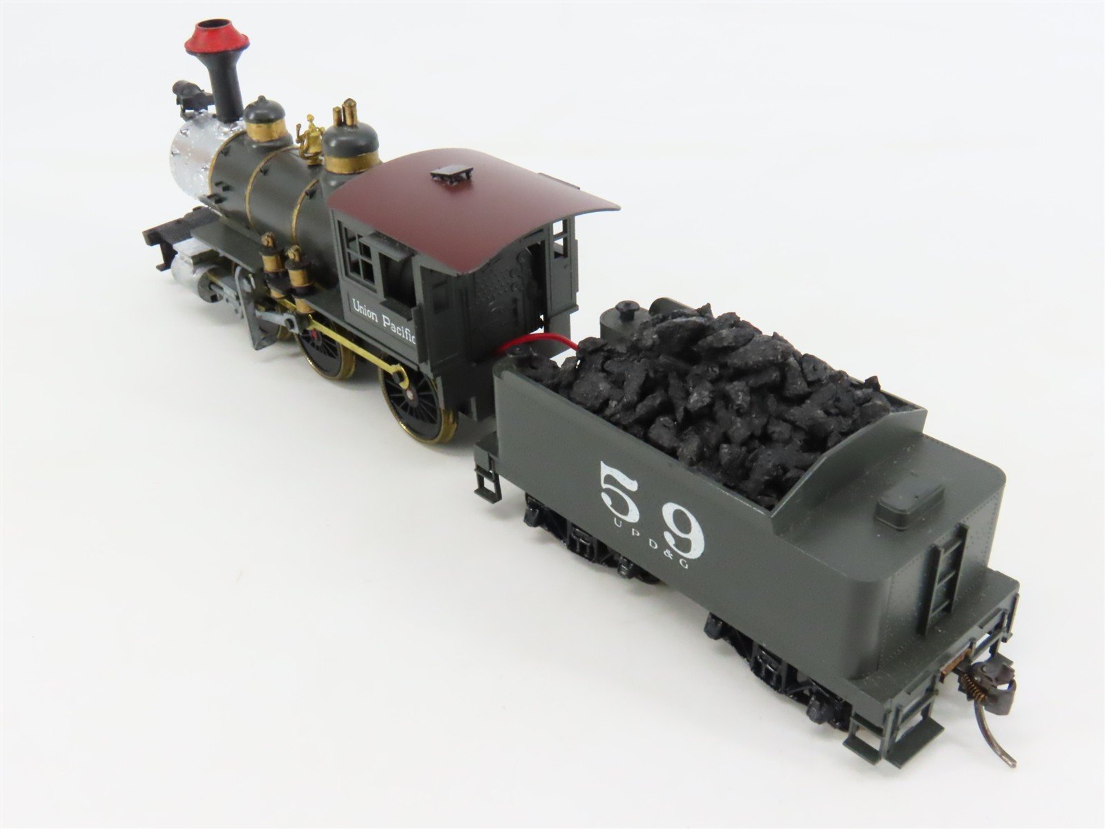 HO Scale Roundhouse UP Union Pacific 2-6-0 Steam Locomotive #59 - Custom