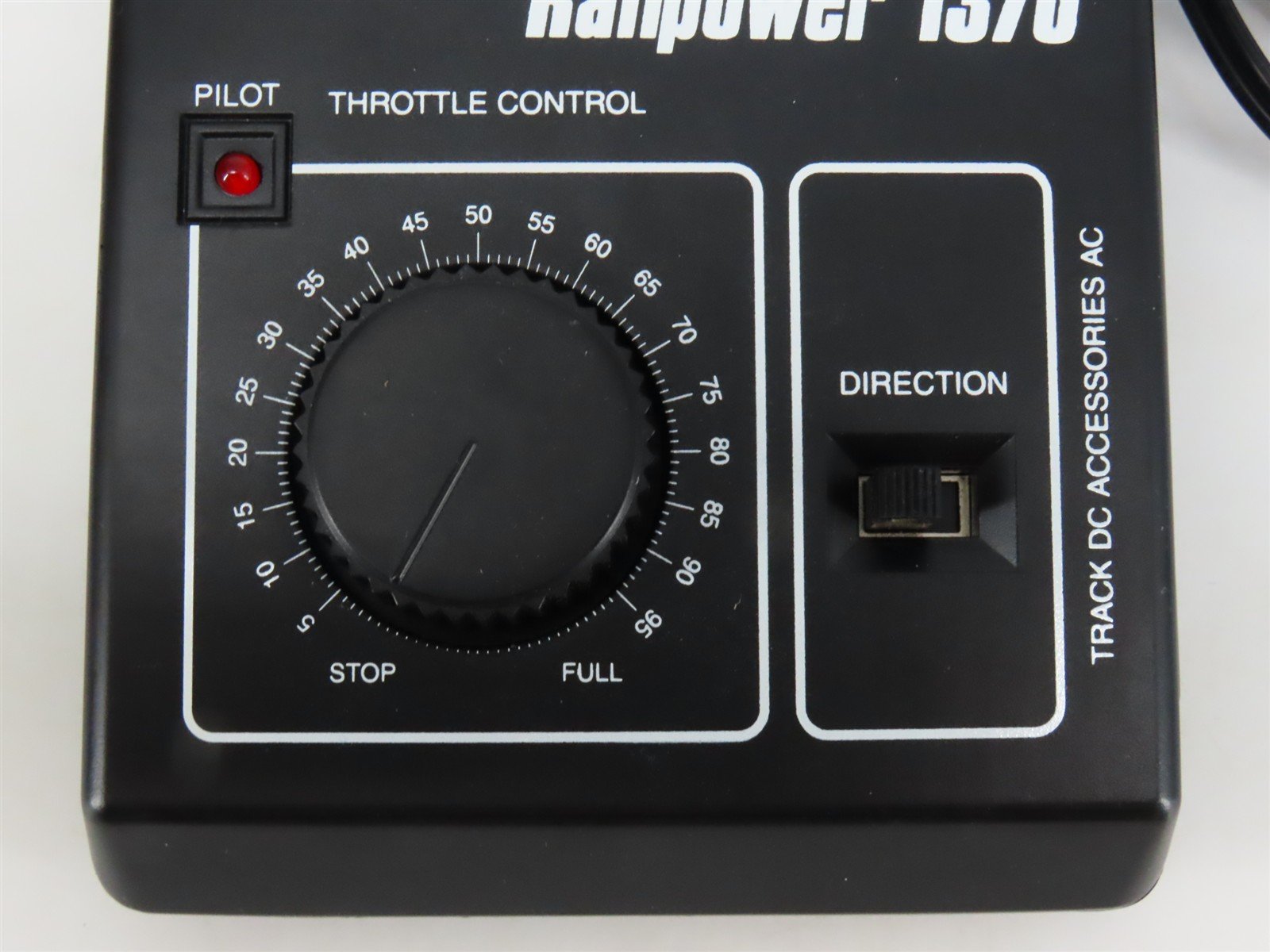 MRC Railpower 1370 DC Transformer/Controller for HO & N Scale