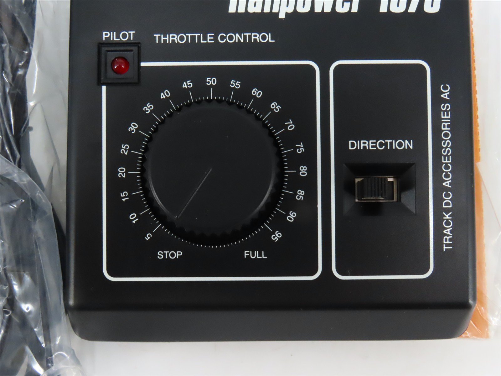 MRC #AA370 Railpower 1370 DC Transformer/Controller for HO & N Scale