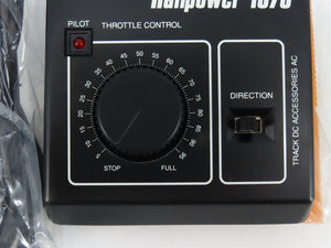 MRC #AA370 Railpower 1370 DC Transformer/Controller for HO & N Scale