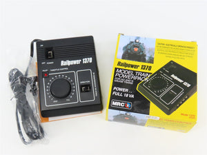 MRC #AA370 Railpower 1370 DC Transformer/Controller for HO & N Scale