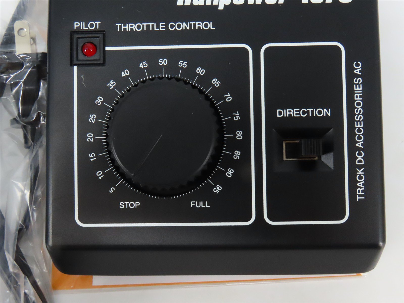 MRC #AA370 Railpower 1370 DC Transformer/Controller for HO & N Scale