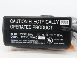 MRC #AA370 Railpower 1370 DC Transformer/Controller for HO & N Scale