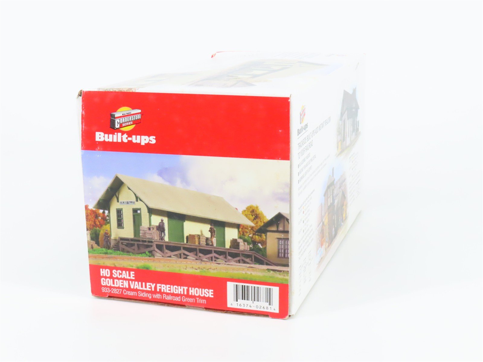 HO 1/87 Walthers Cornerstone Built-Ups 933-2827 Golden Valley Freight House