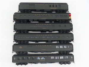 LOT of 6 HO Scale IHC Premier B&O Baltimore & Ohio Heavyweight Passenger Cars