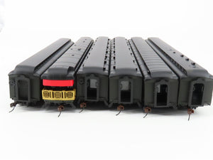 LOT of 6 HO Scale IHC Premier B&O Baltimore & Ohio Heavyweight Passenger Cars